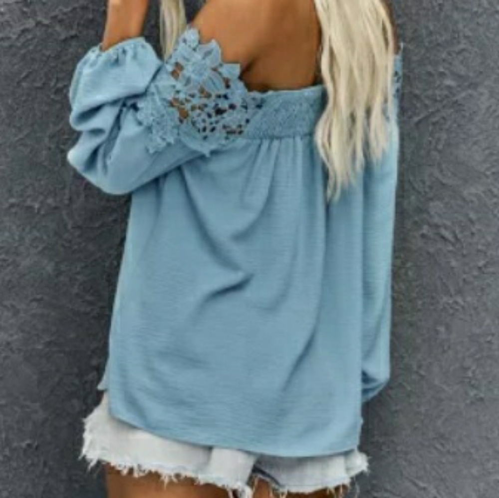 NWT Off Shoulder Top - Picture 2 of 7